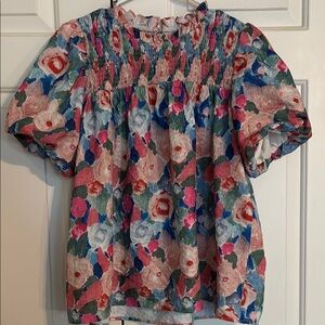 Cute Spring Puff Sleeve blouse